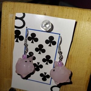 Piggy earrings